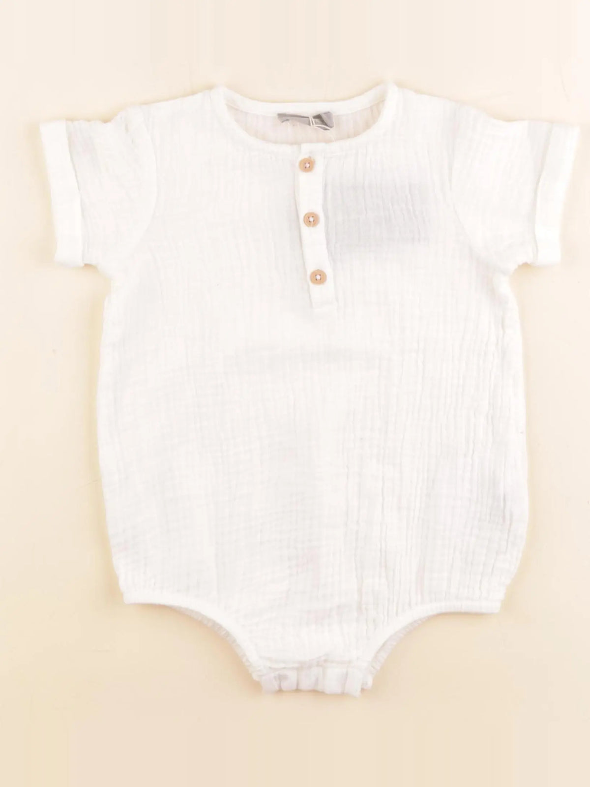 Boutchou - combinaison blanc - 12 mois