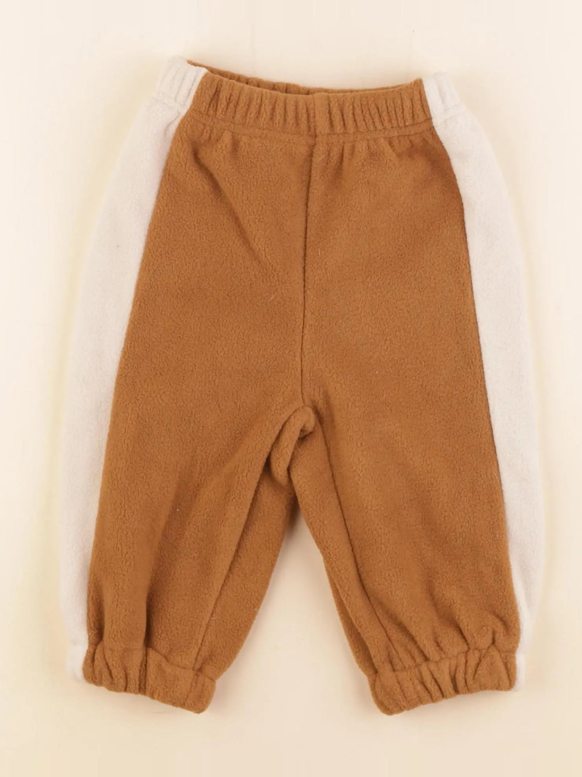 Gamin gamine - jogging marron - 3/6 mois