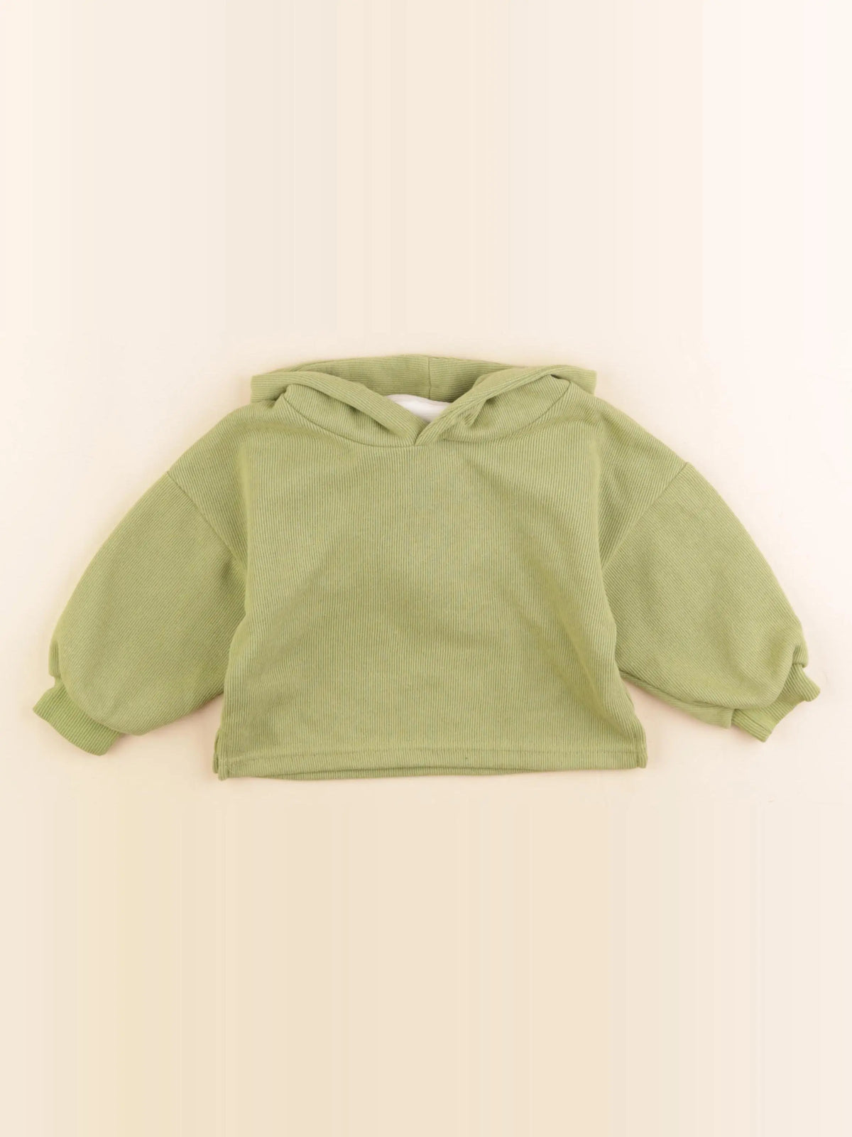 Gamin gamine - pull vert - 3/6 mois