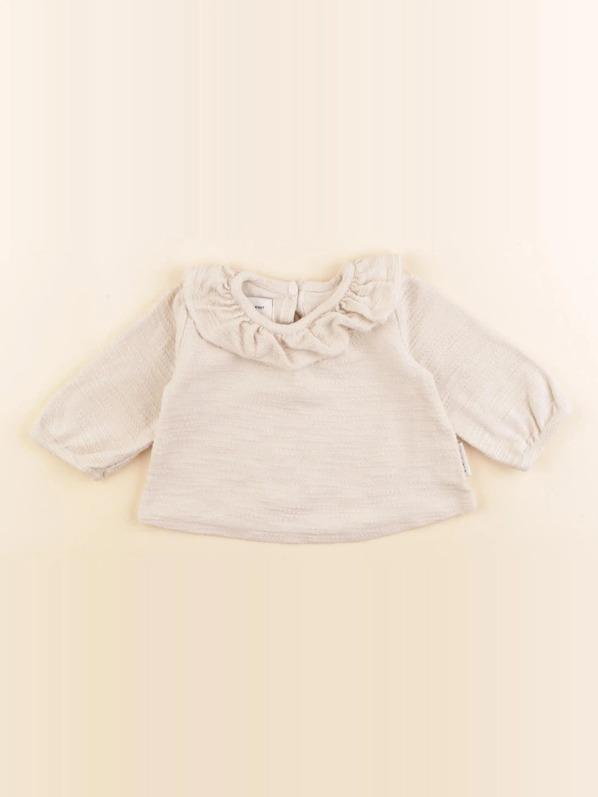 Piupiuchick - blouse beige - 3 mois