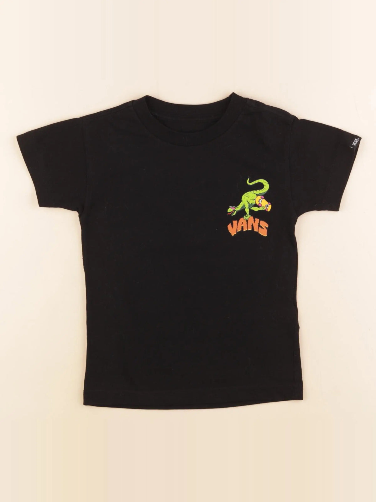 Vans - tee-shirt imprimé au dos noir - 2 ans