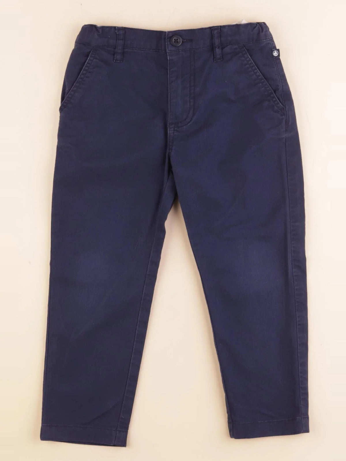Petit Bateau - pantalon bleu - 4 ans