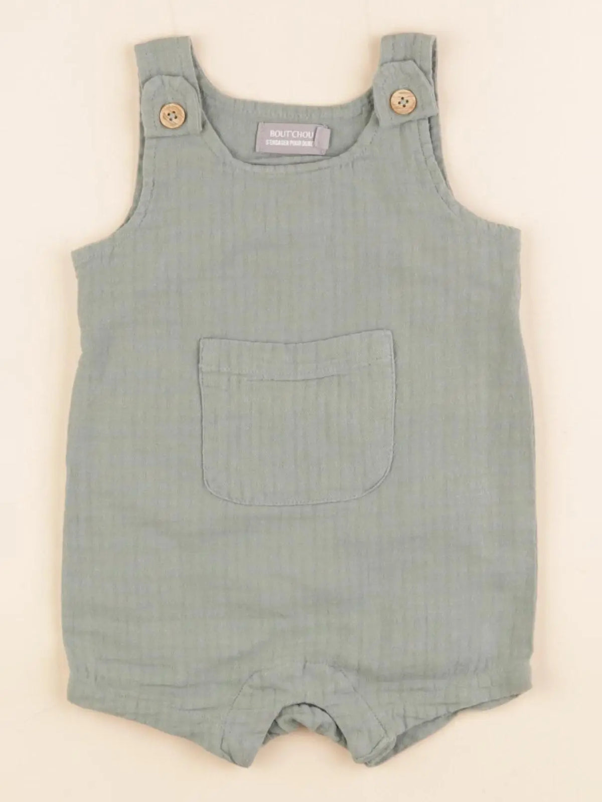 Boutchou - combinaison vert - 1 mois