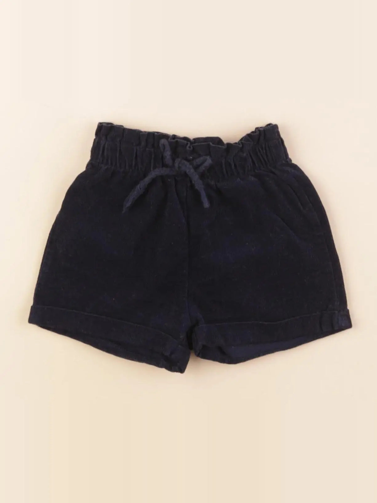 Vertbaudet - short bleu - 3 mois