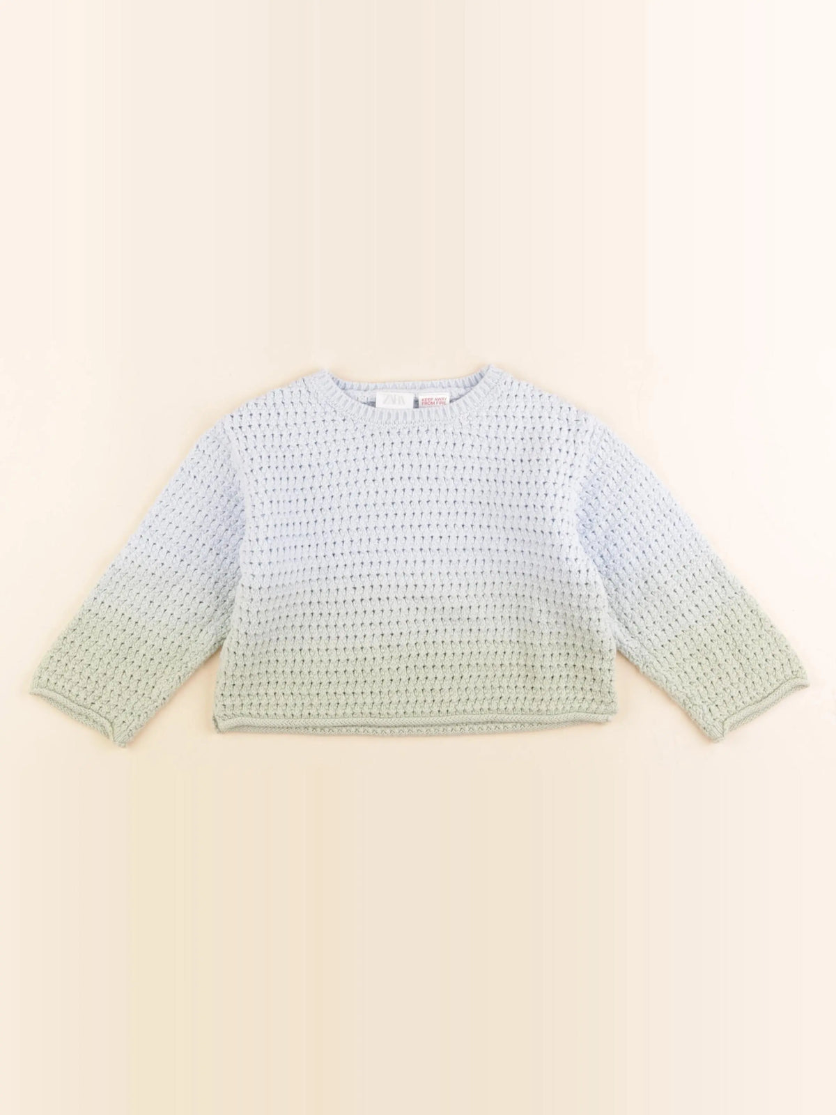 Zara - pull bleu - 3 ans