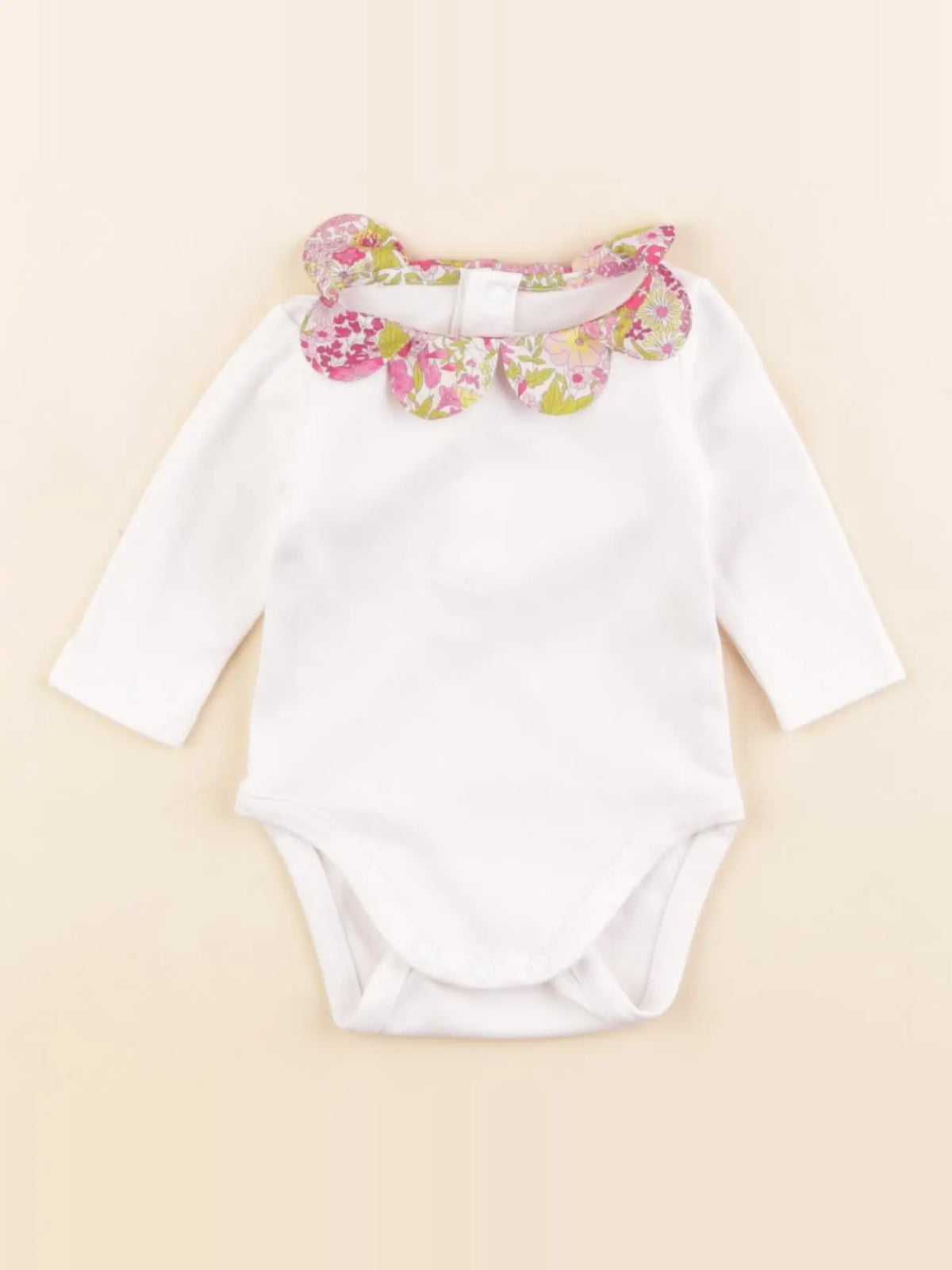 Jacadi - body liberty blanc - 1 mois