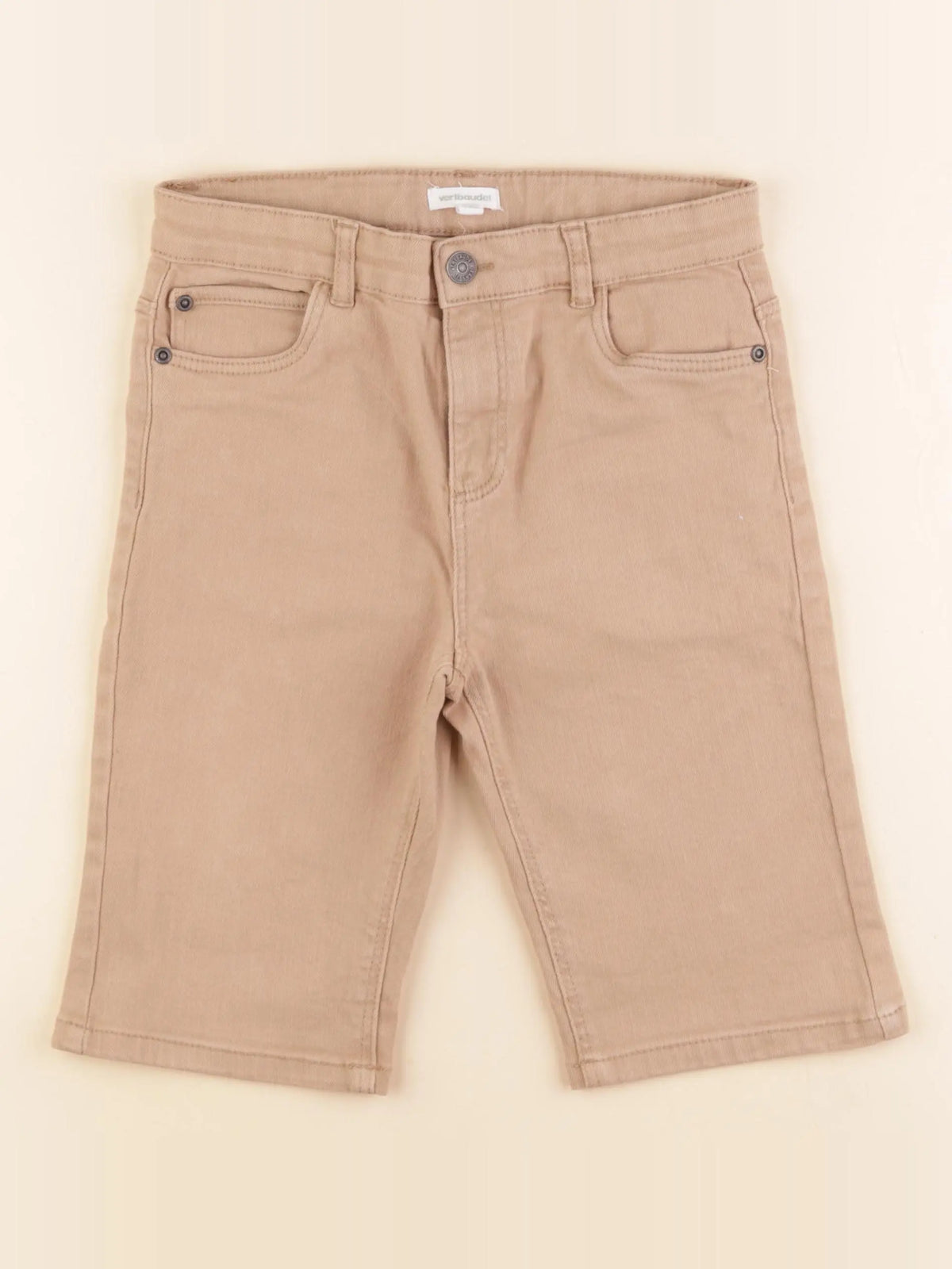 Vertbaudet - short marron - 10 ans