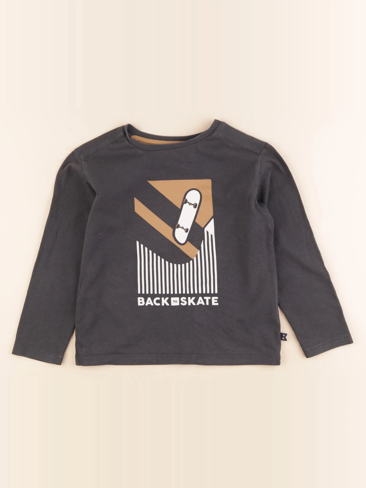 Okaidi - tee-shirt gris - 3 ans
