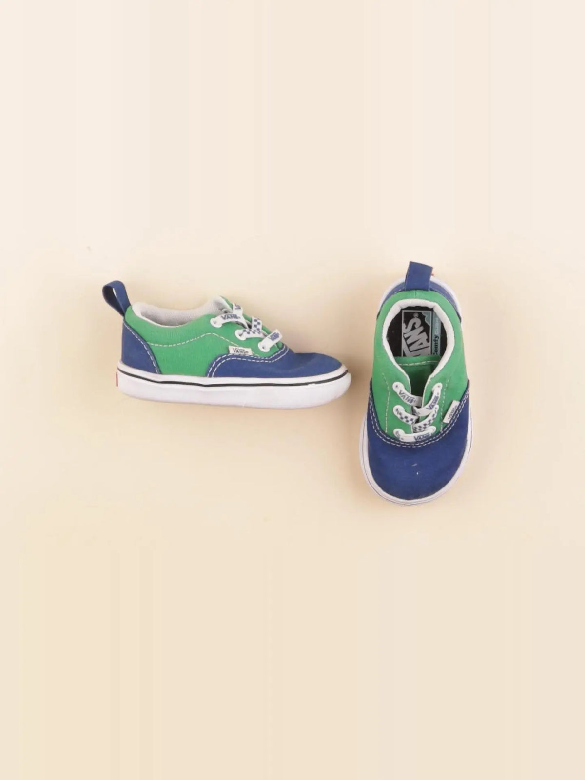 Vans - tennis élastiqué vert - pointure 21