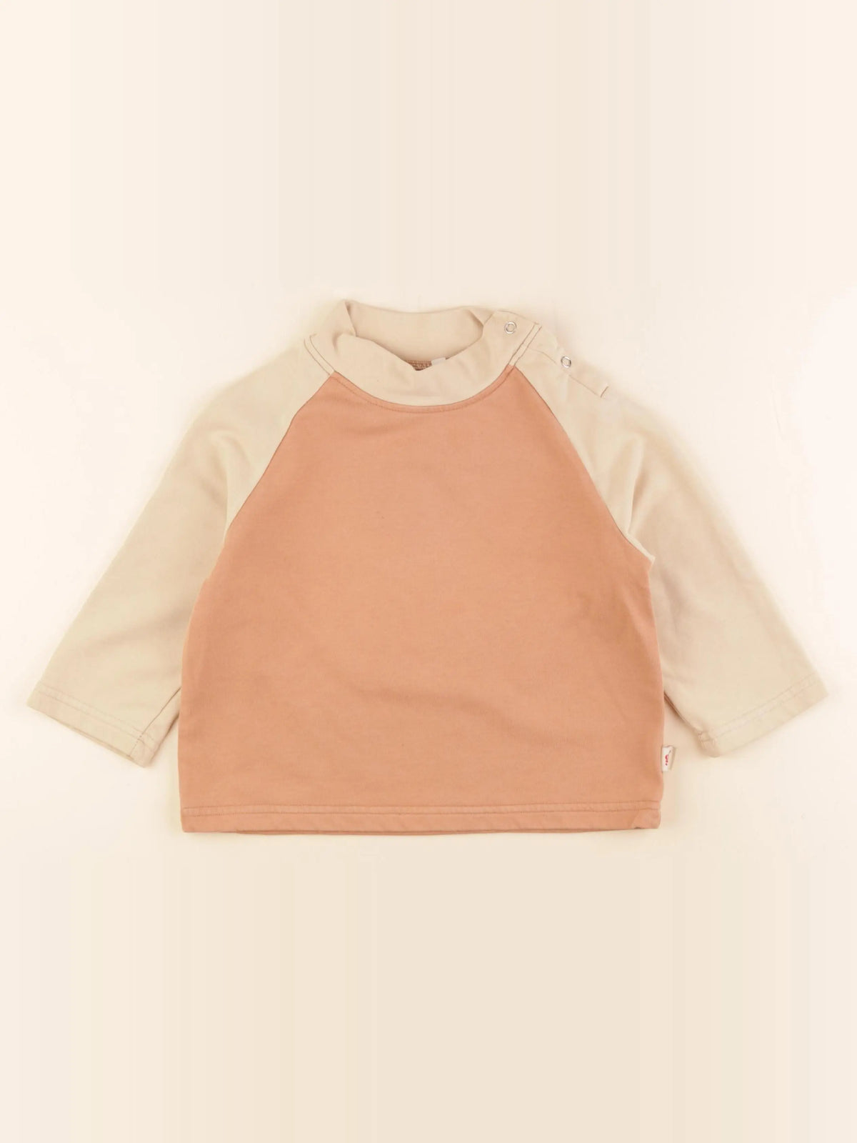 Gamin gamine - sweat orange - 2 ans