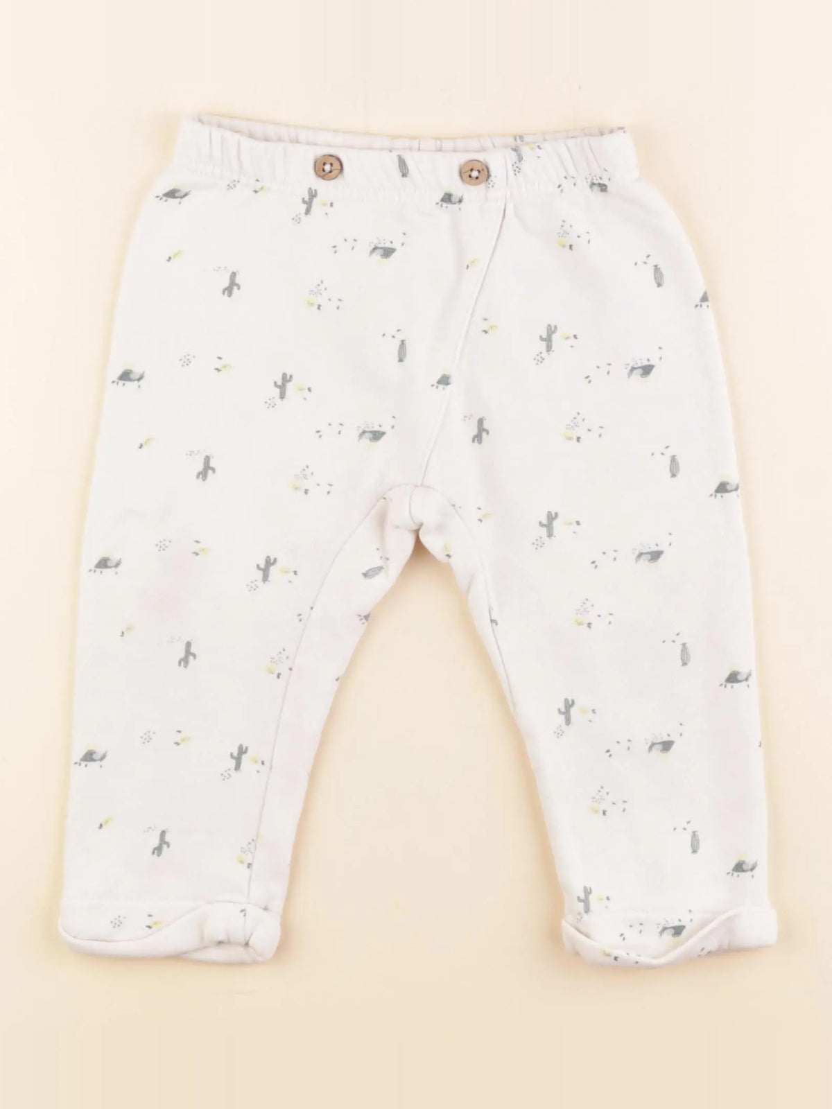 La Redoute - pantalon beige - 18 mois