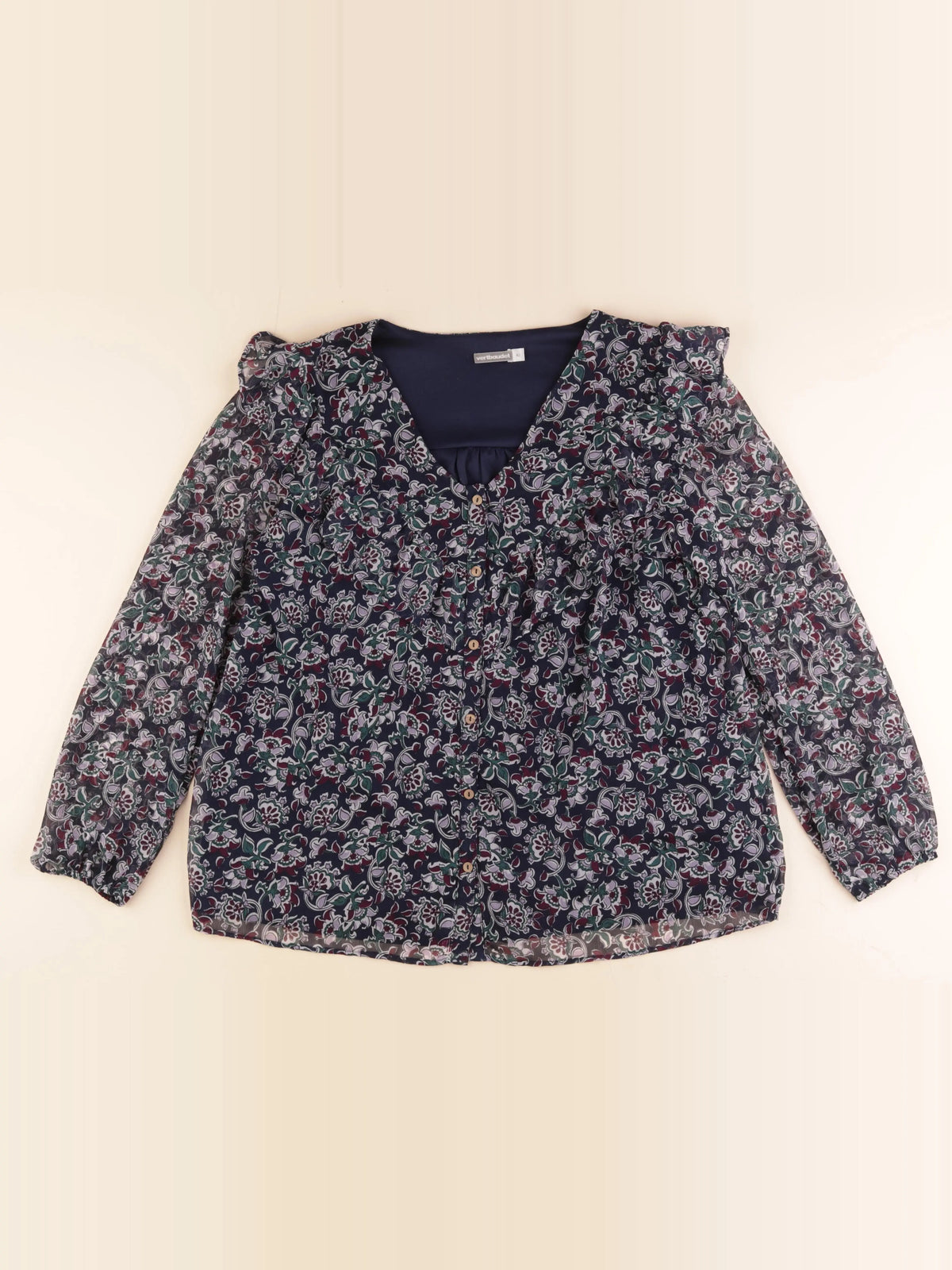 Vertbaudet - blouse grossesse multicolore - 42