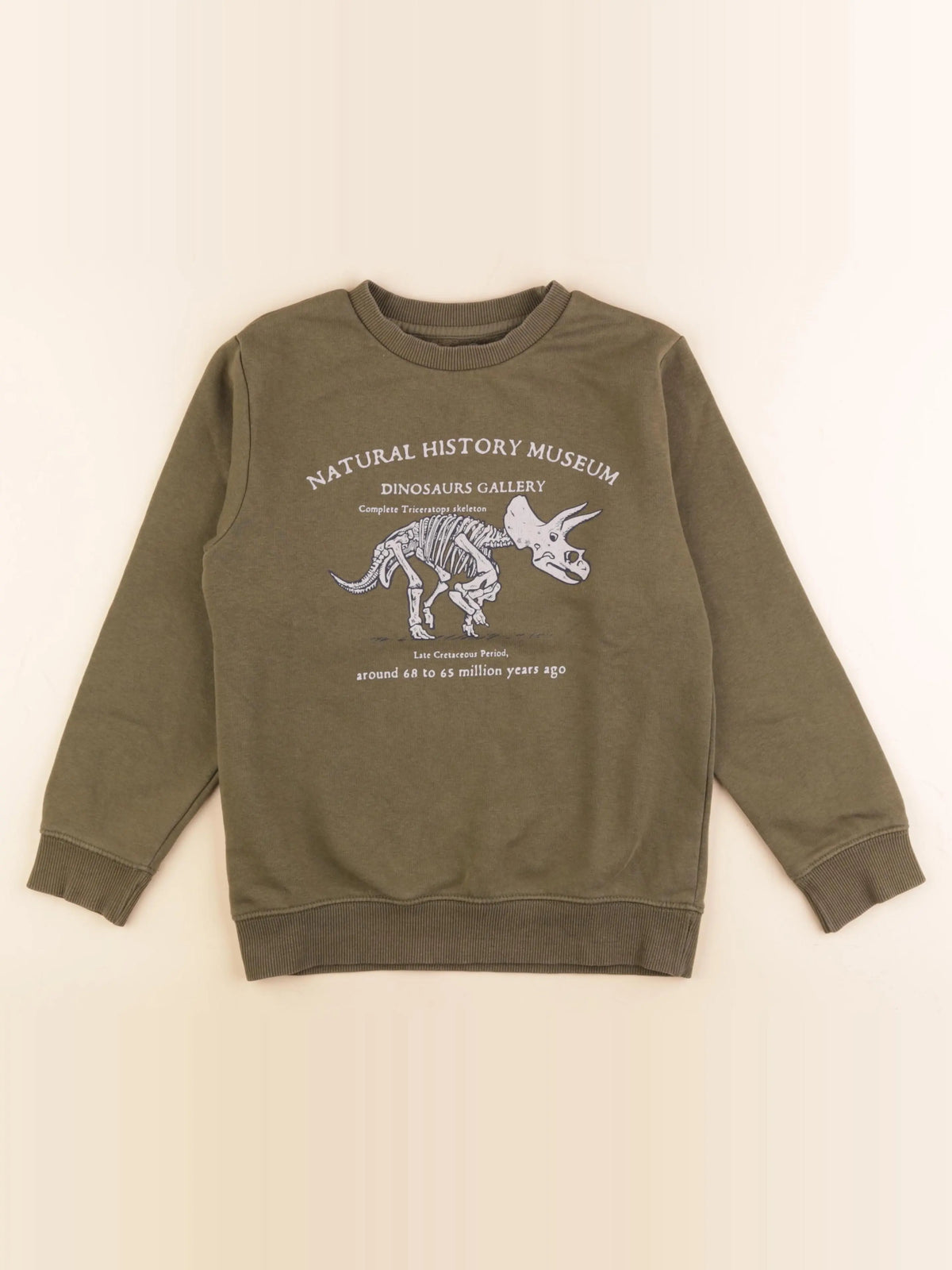 Vertbaudet - sweat vert - 10 ans