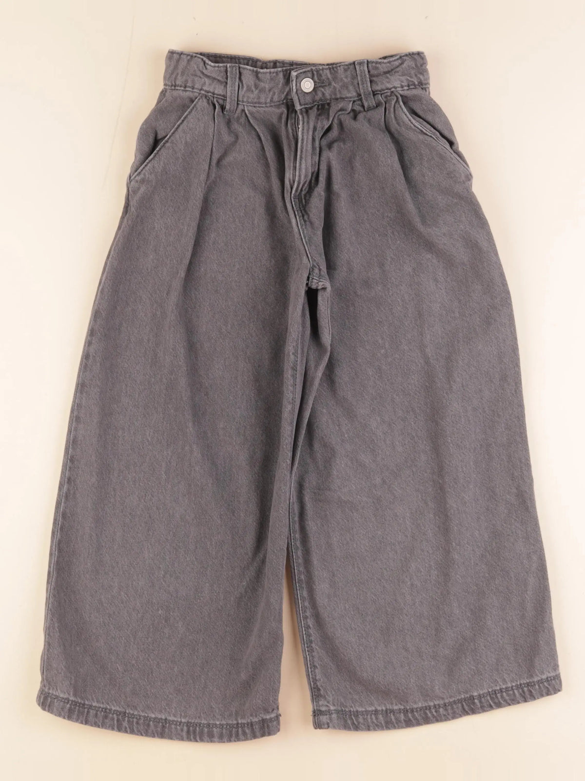 Vertbaudet - pantalon gris - 7 ans