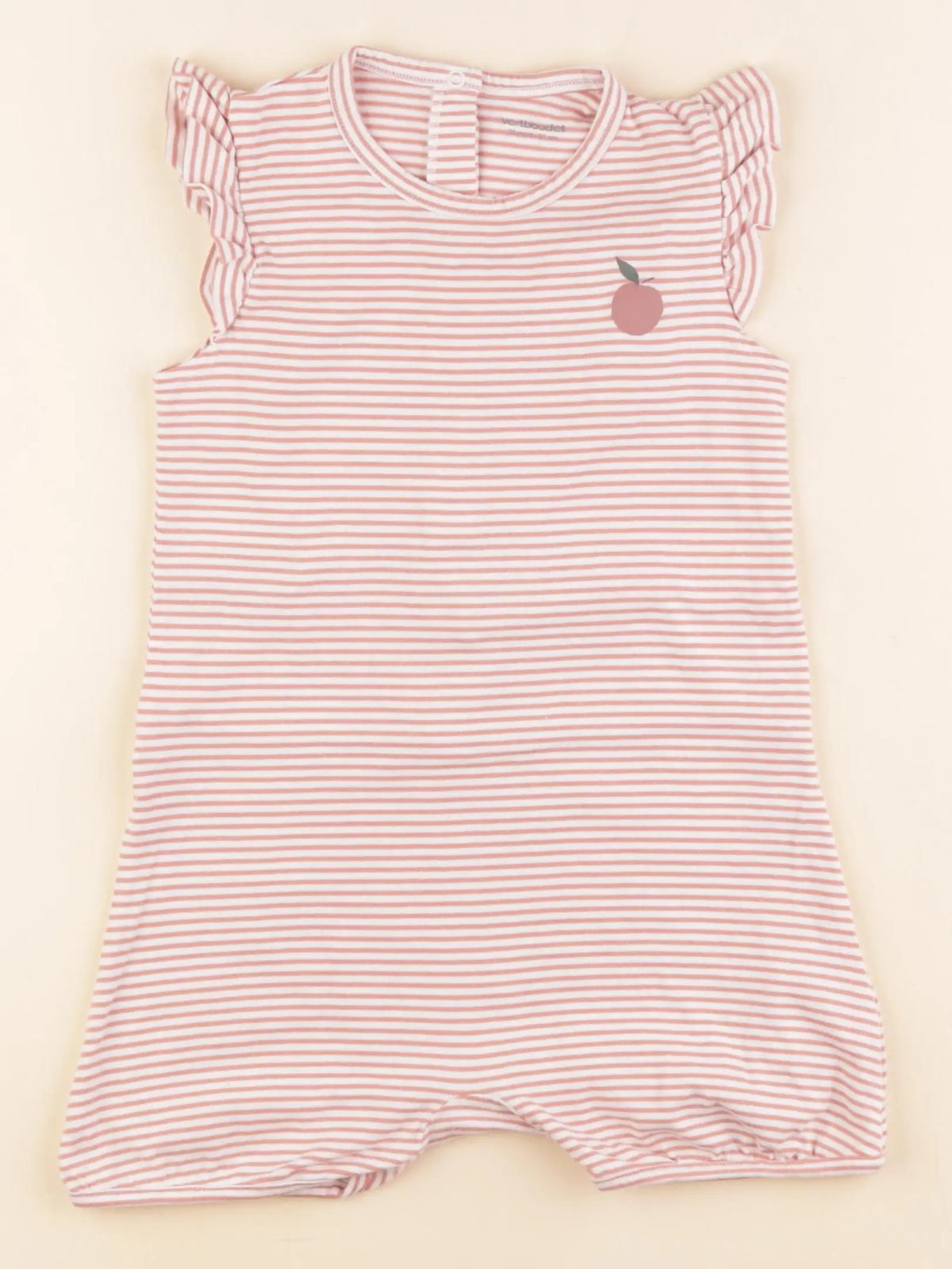 Vertbaudet - pyjama coton rose - 36 mois
