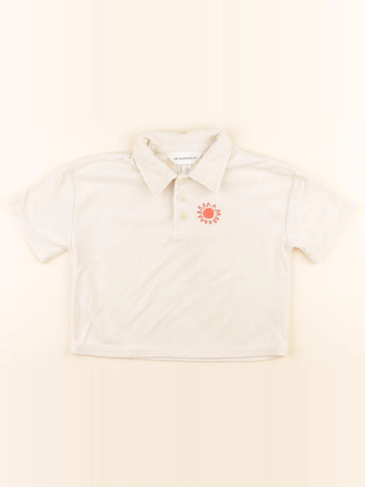 H&M - polo beige - 5 ans