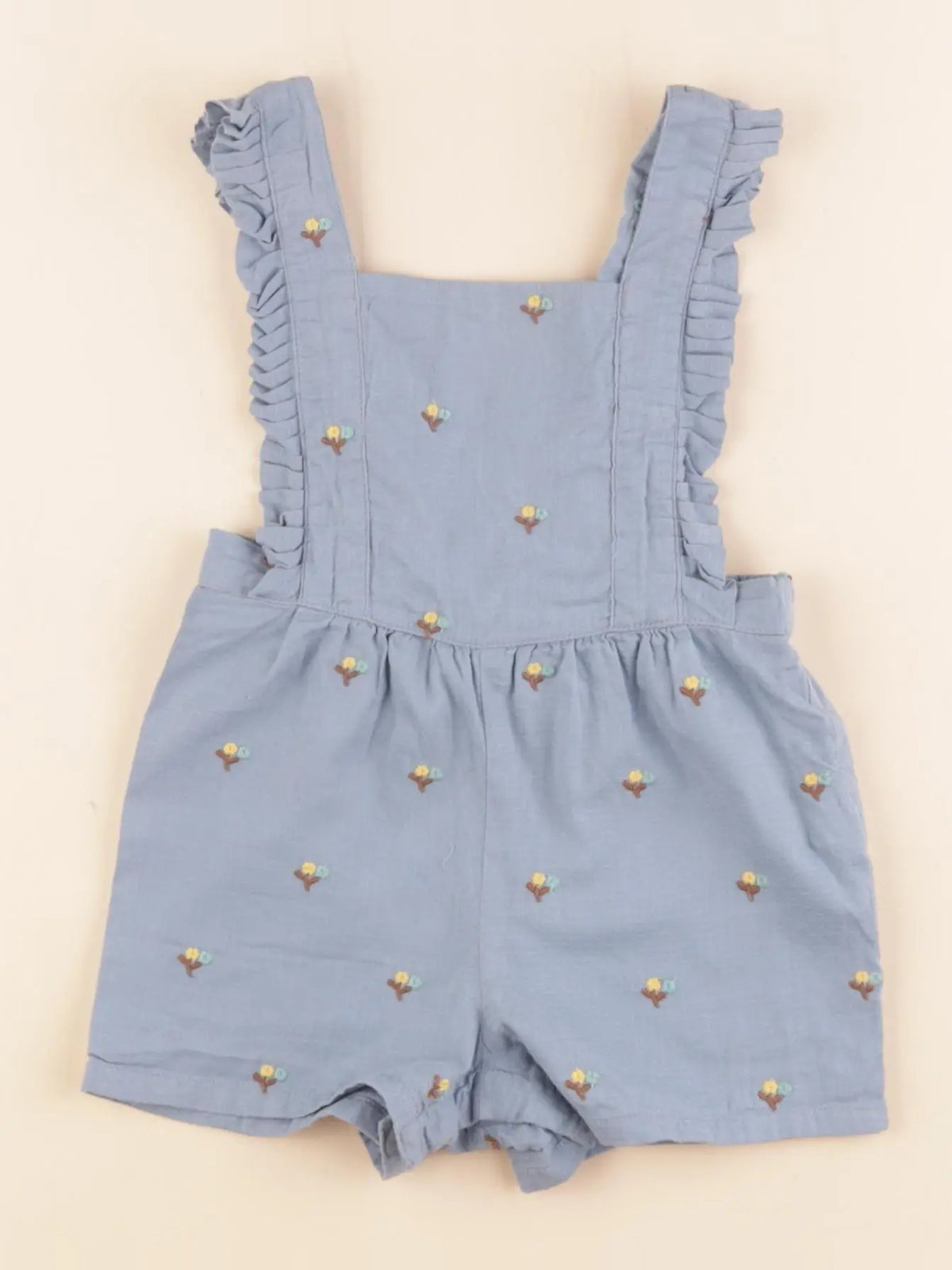 Boutchou - salopette bleu - 12 mois