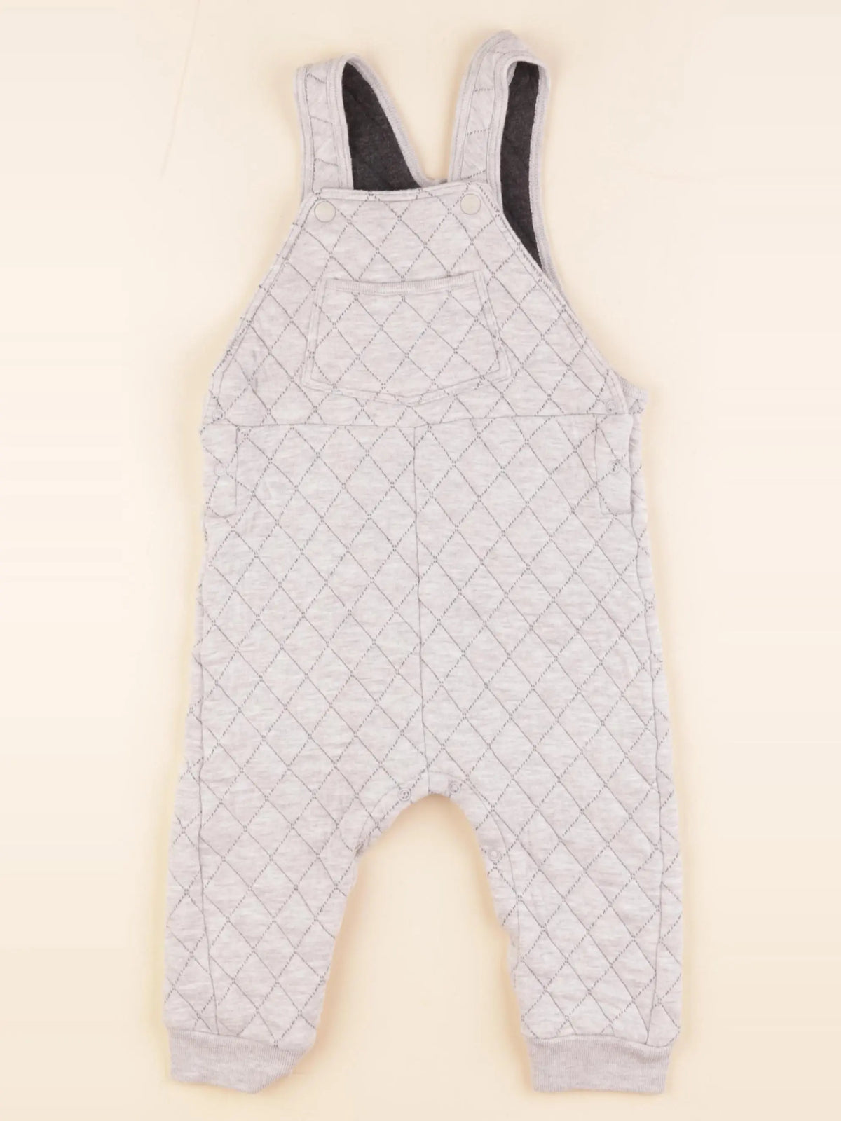 Petit Bateau - combinaison gris - 18 mois