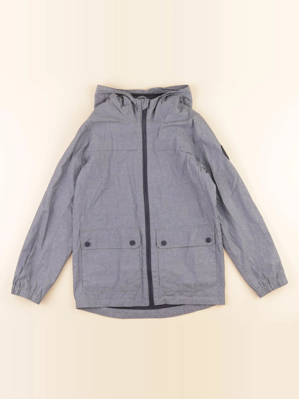 Vertbaudet - coupe-vent bleu - 10 ans