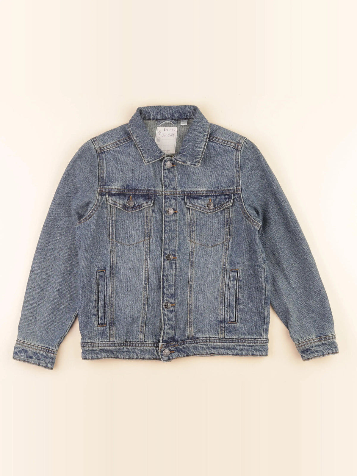 Vertbaudet - veste bleu - 10 ans