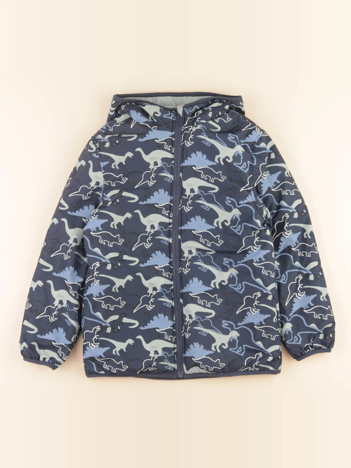 Vertbaudet - coupe-vent vert, bleu - 10 ans