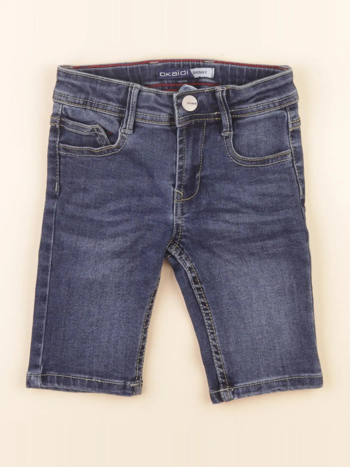 Okaidi - short bleu - 3 ans