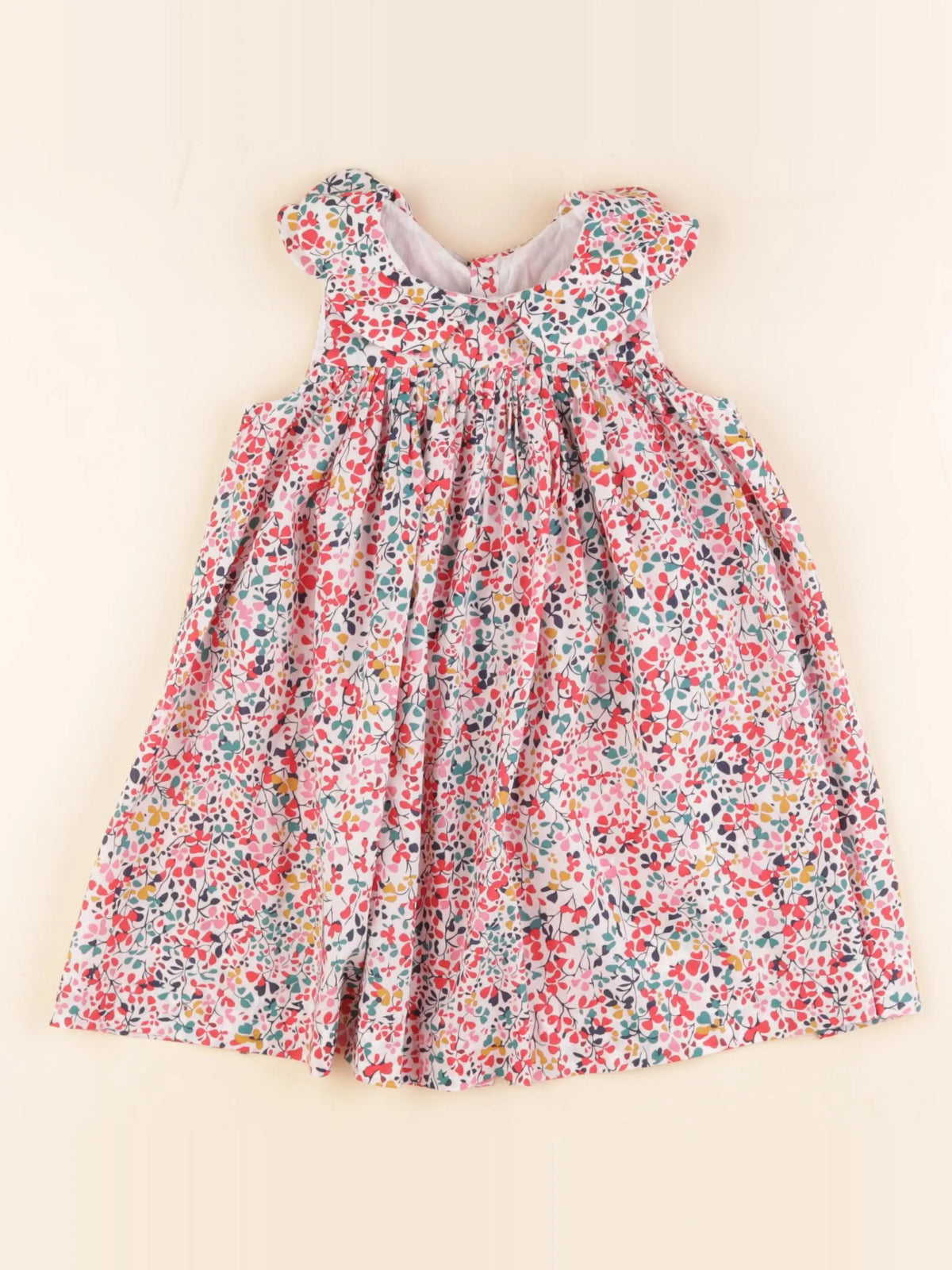 Jacadi - robe liberty multicolore - 24 mois