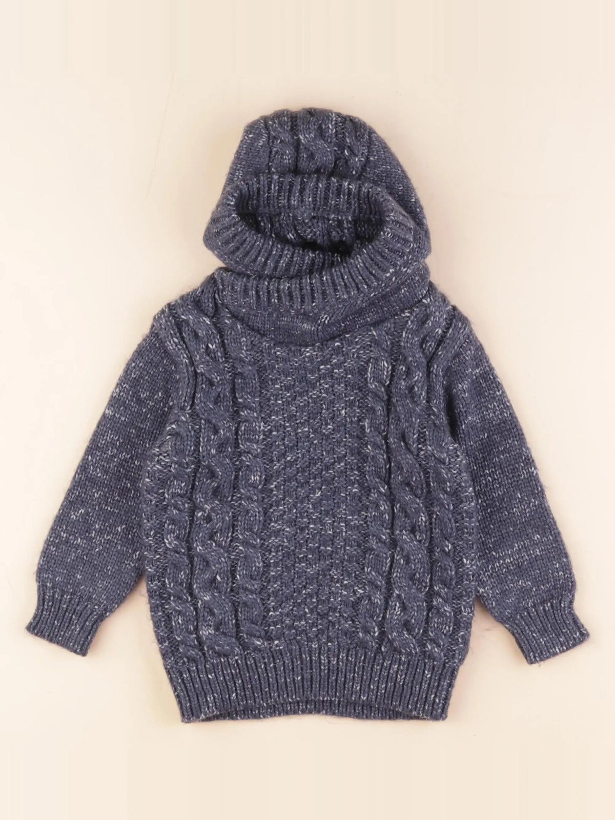 Vertbaudet - pull bleu - 3 ans