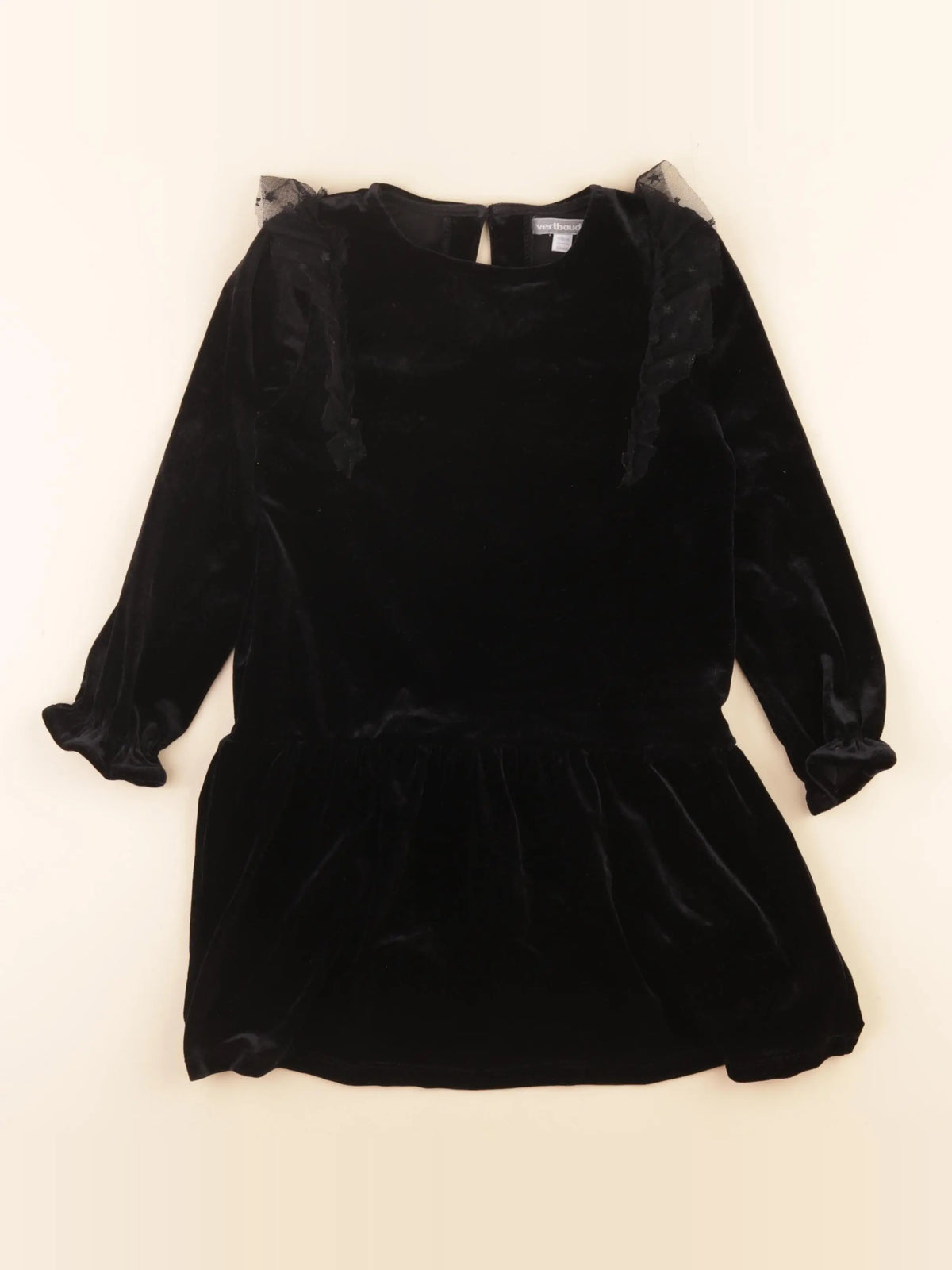 Vertbaudet - robe noir - 6 ans