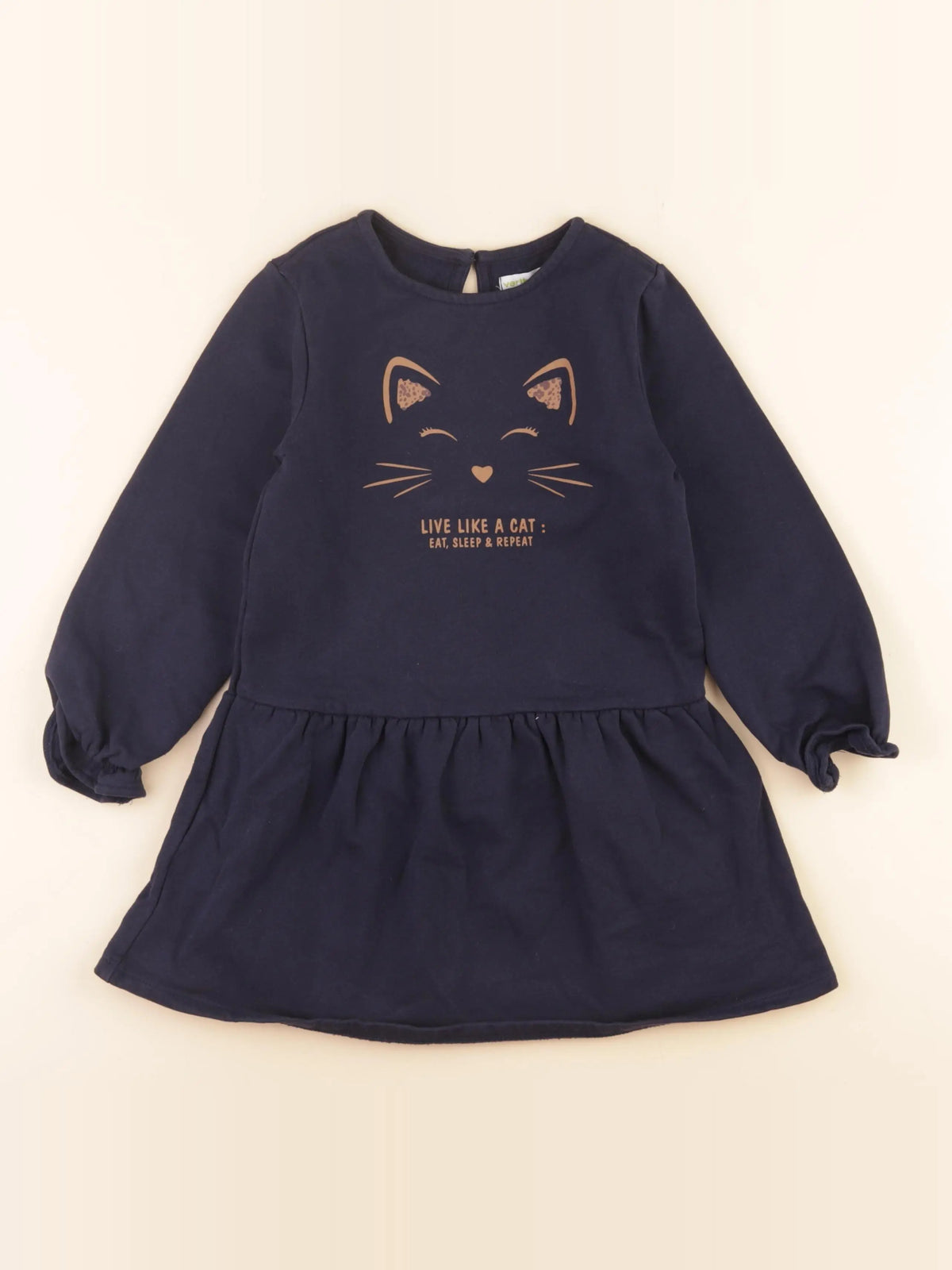 Vertbaudet - robe bleu - 6 ans