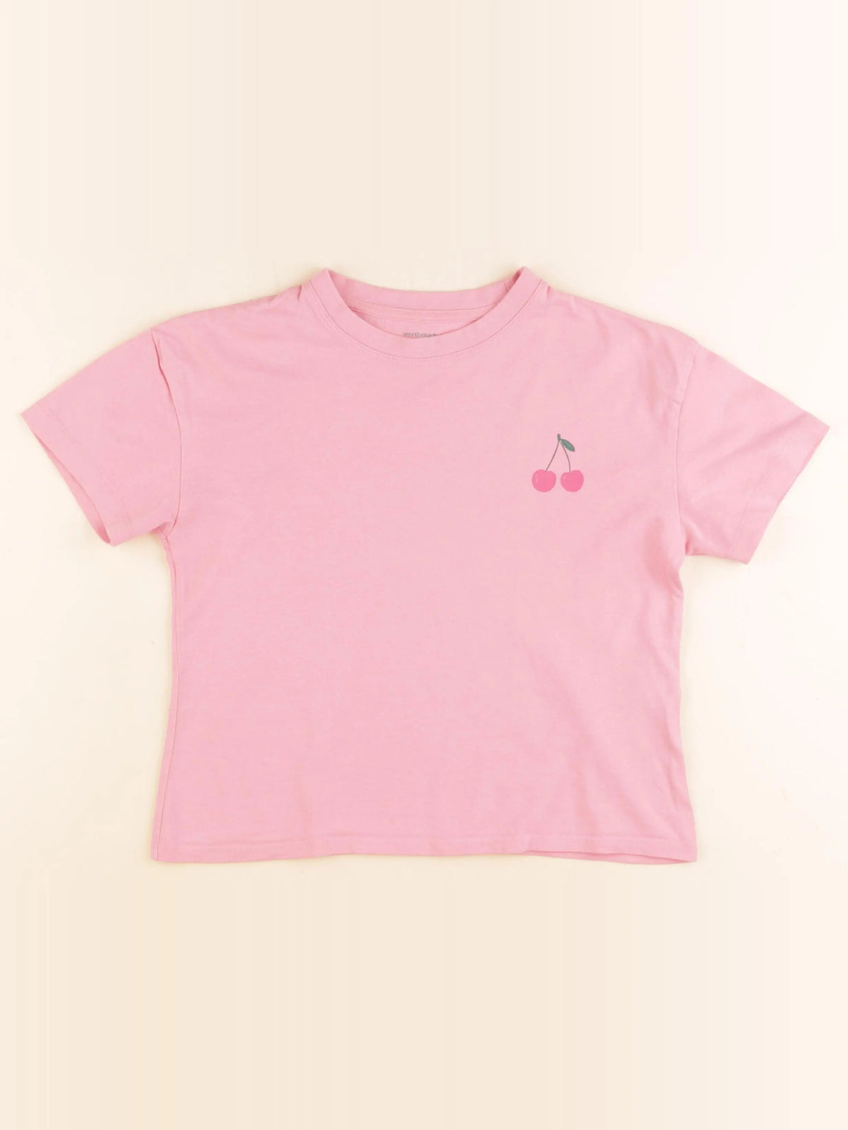 Vertbaudet - tee-shirt rose - 8 ans