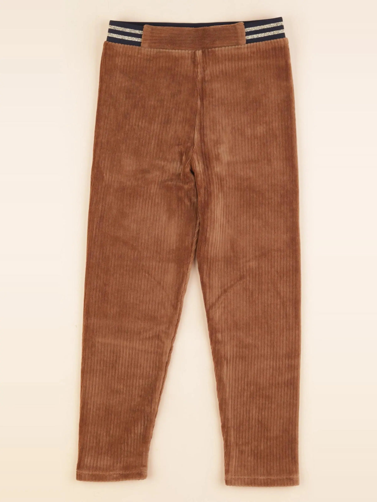 Vertbaudet - legging marron - 6 ans