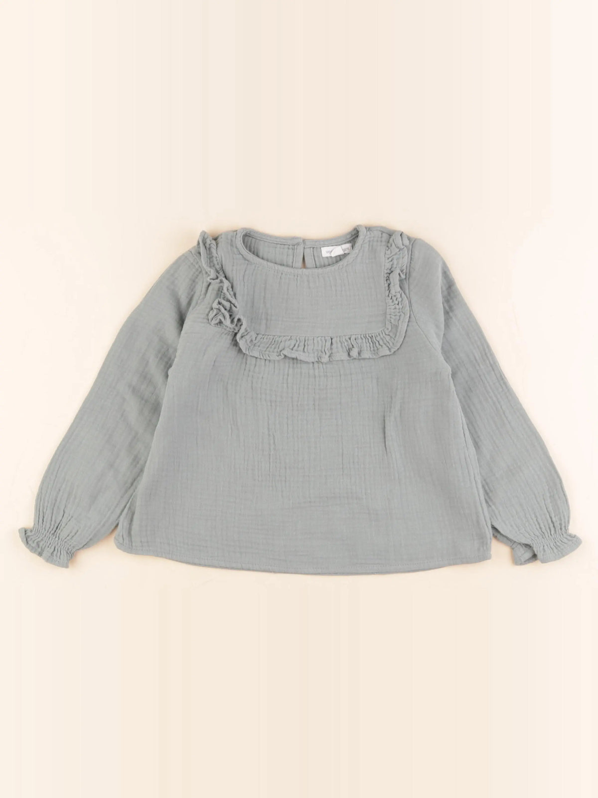 Vertbaudet - blouse vert - 5 ans