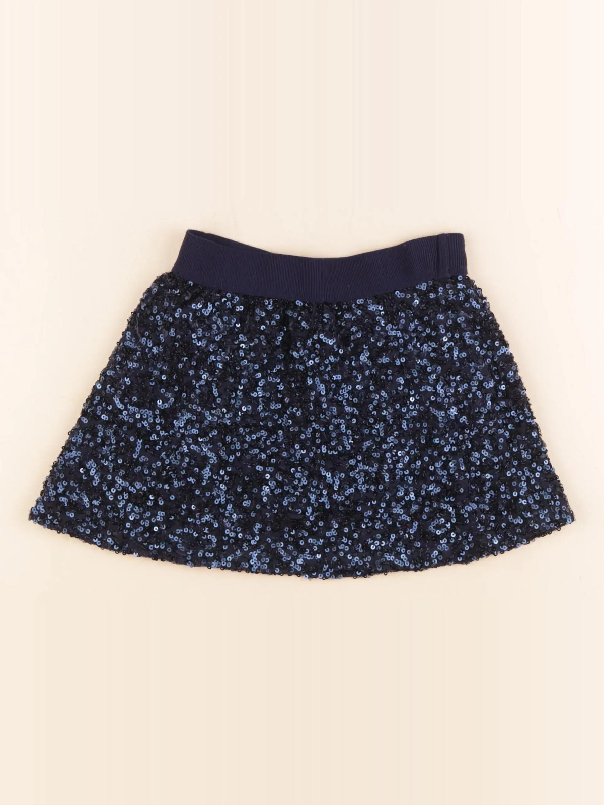 Monoprix - jupe bleu - 3 ans