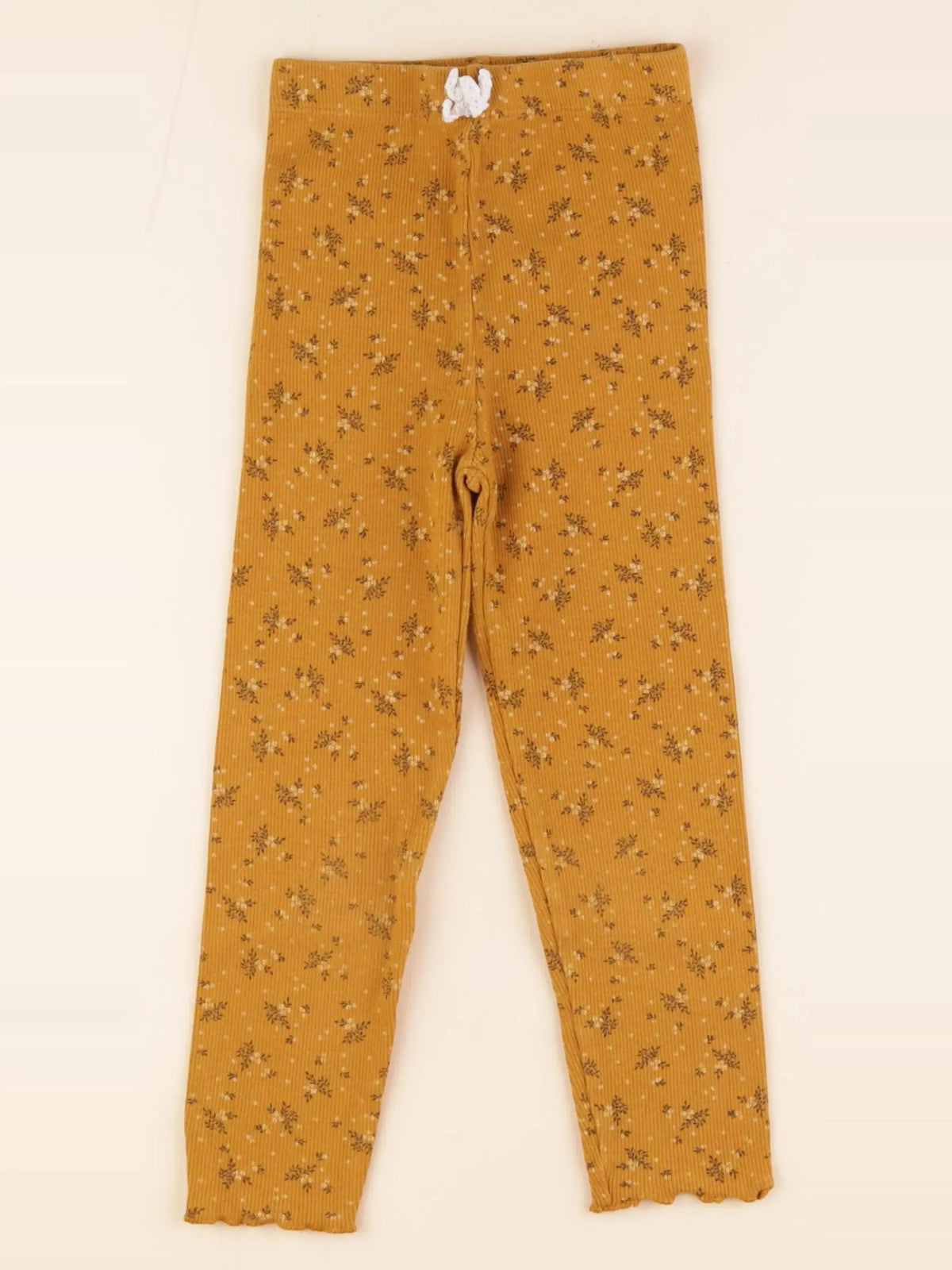 Vertbaudet - legging jaune - 4 ans