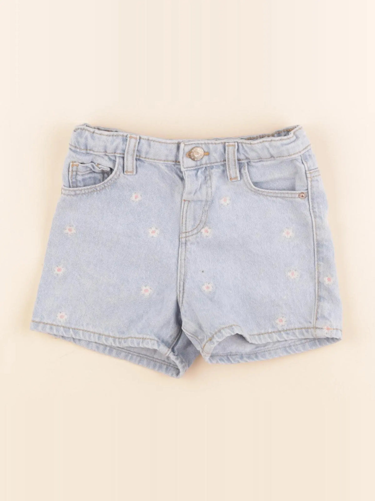 Mango - short bleu - 3/4 ans