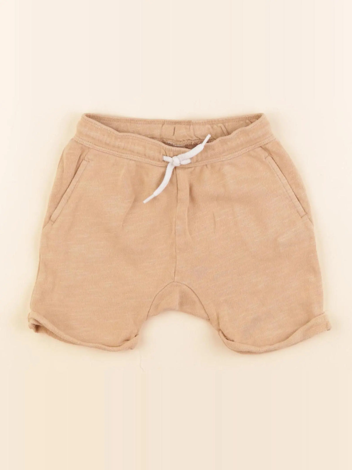H&M - short marron - 12/18 mois
