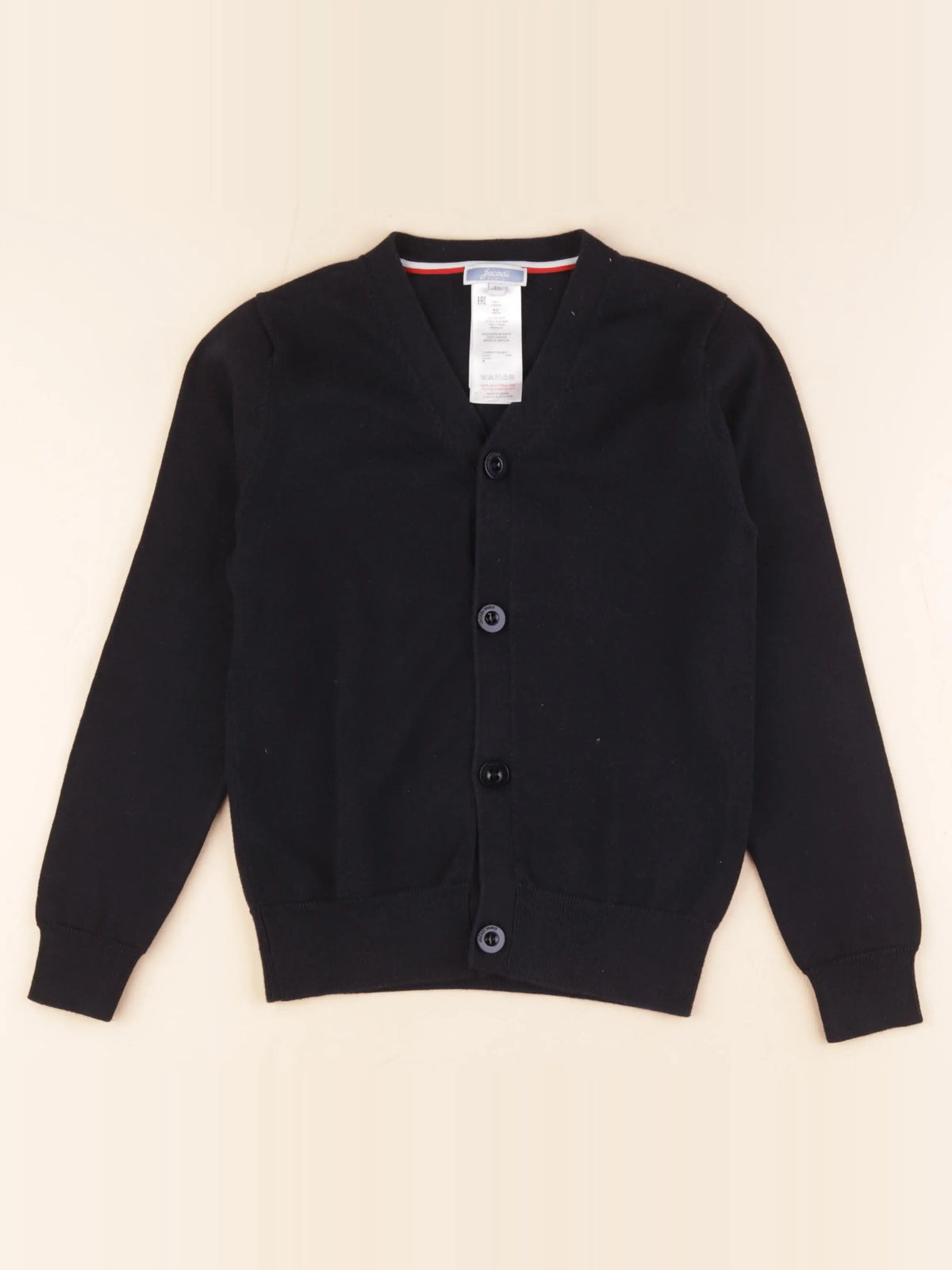 Jacadi - gilet bleu - 8 ans
