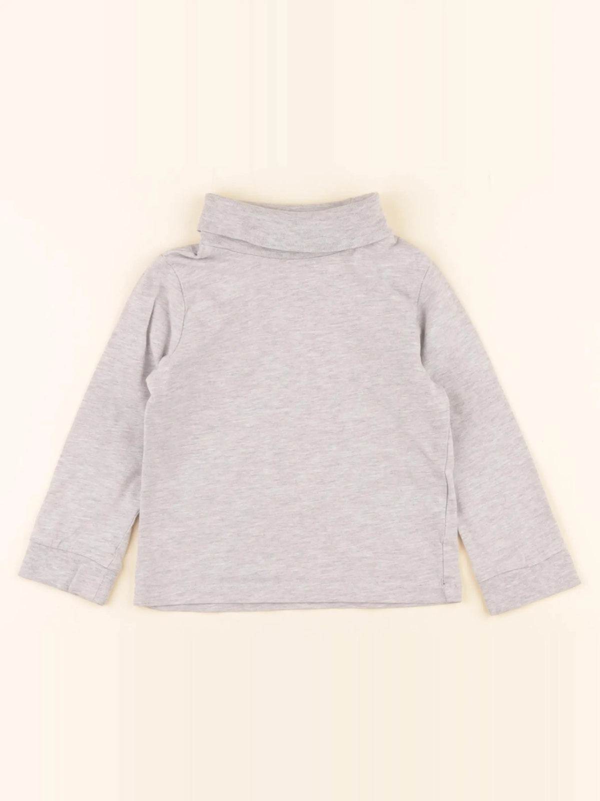 Monoprix - sous-pull gris - 3 ans