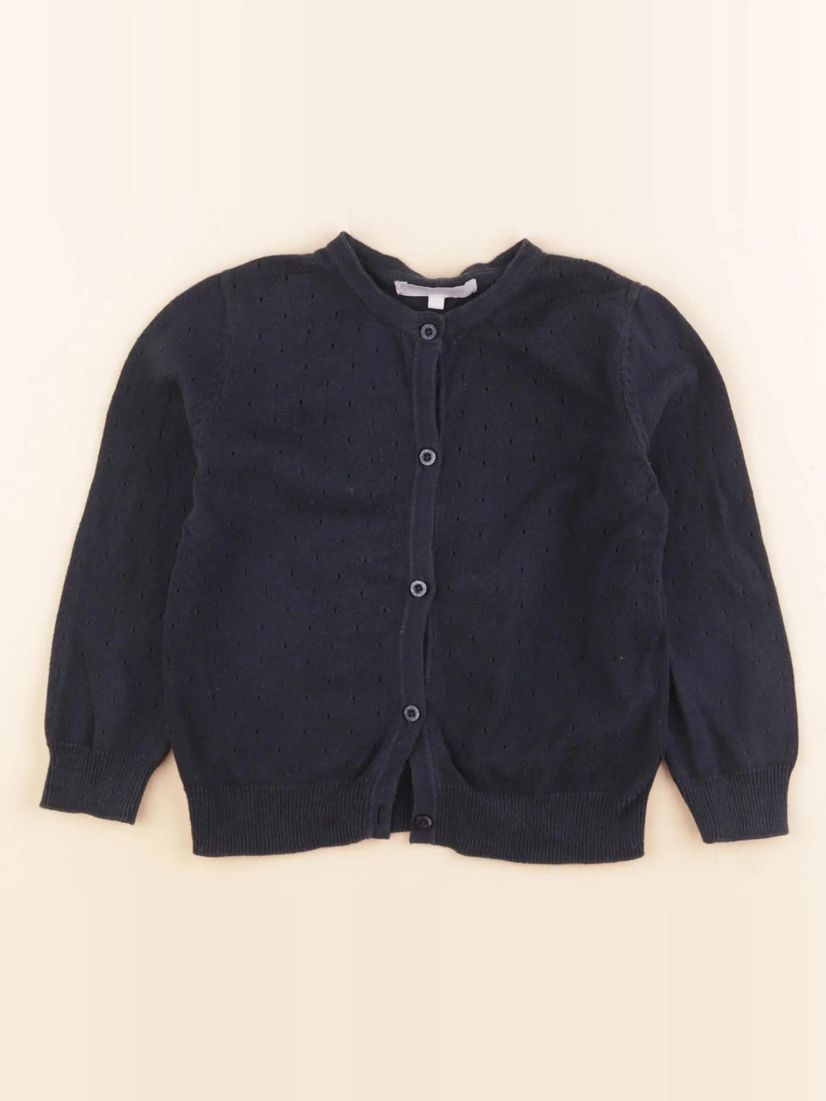 Cadet Rousselle - gilet bleu - 4 ans