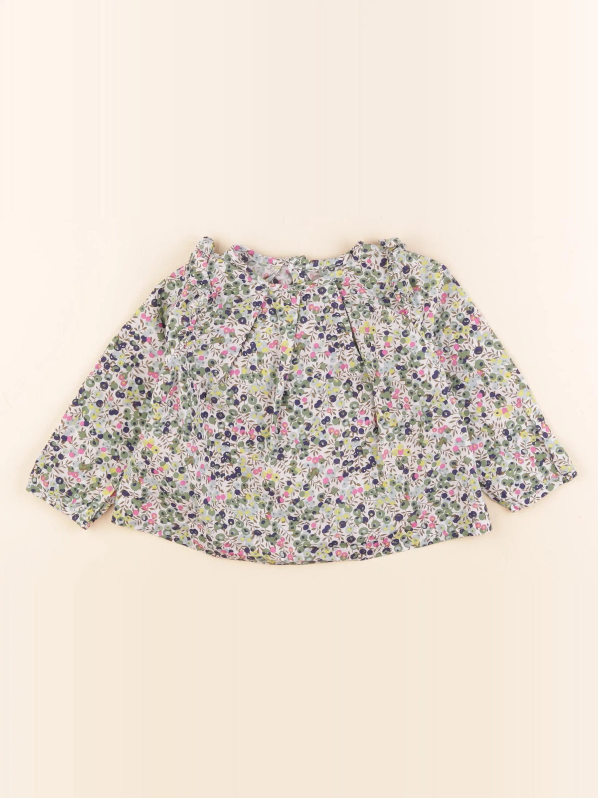 Jacadi - blouse vert - 18 mois
