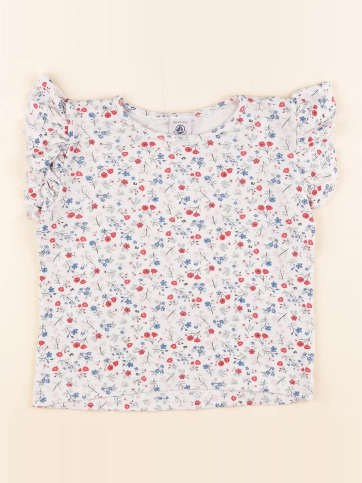 Petit Bateau - tee-shirt multicolore - 5 ans
