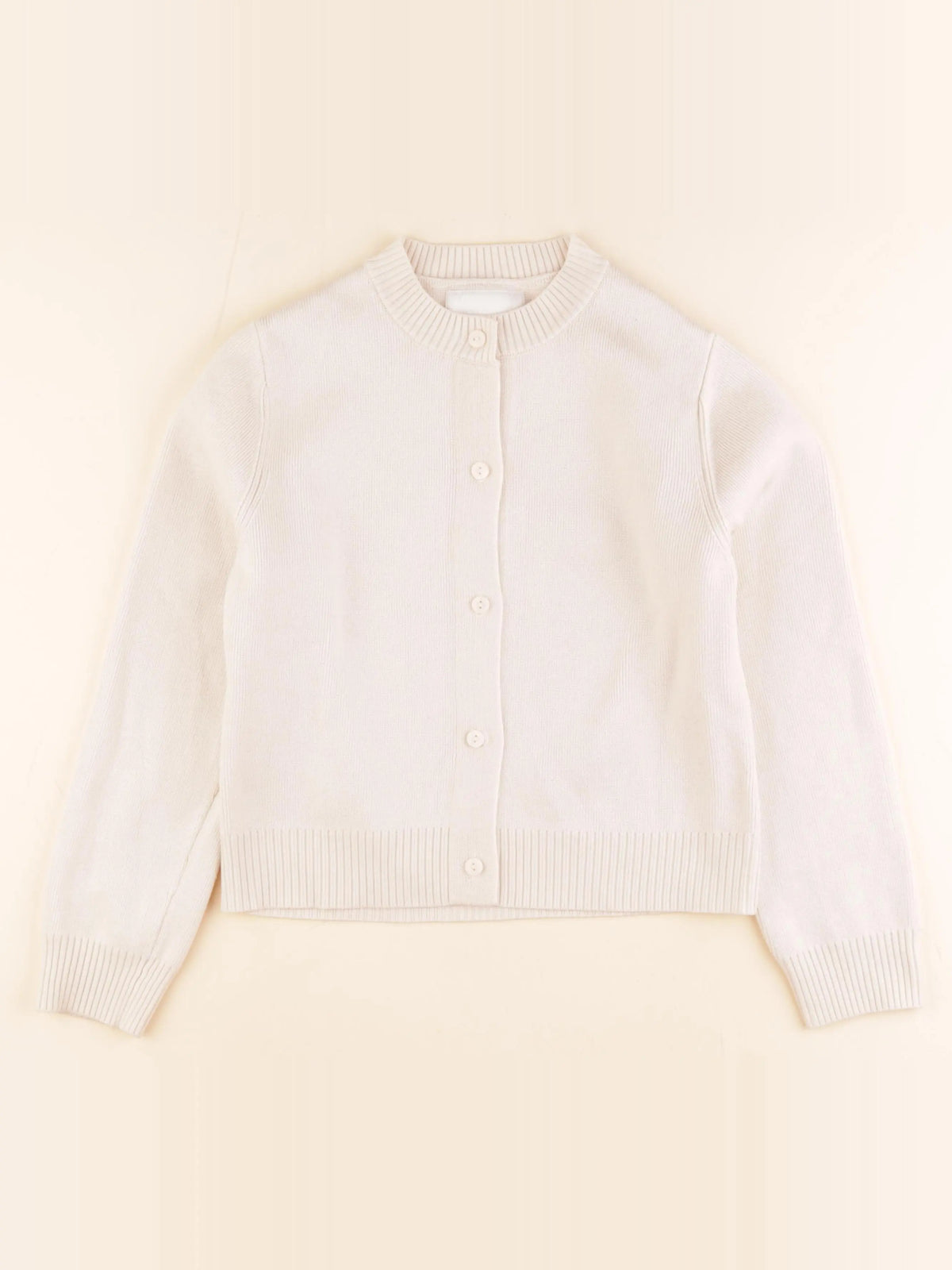 Zara - gilet beige - 11/12 ans