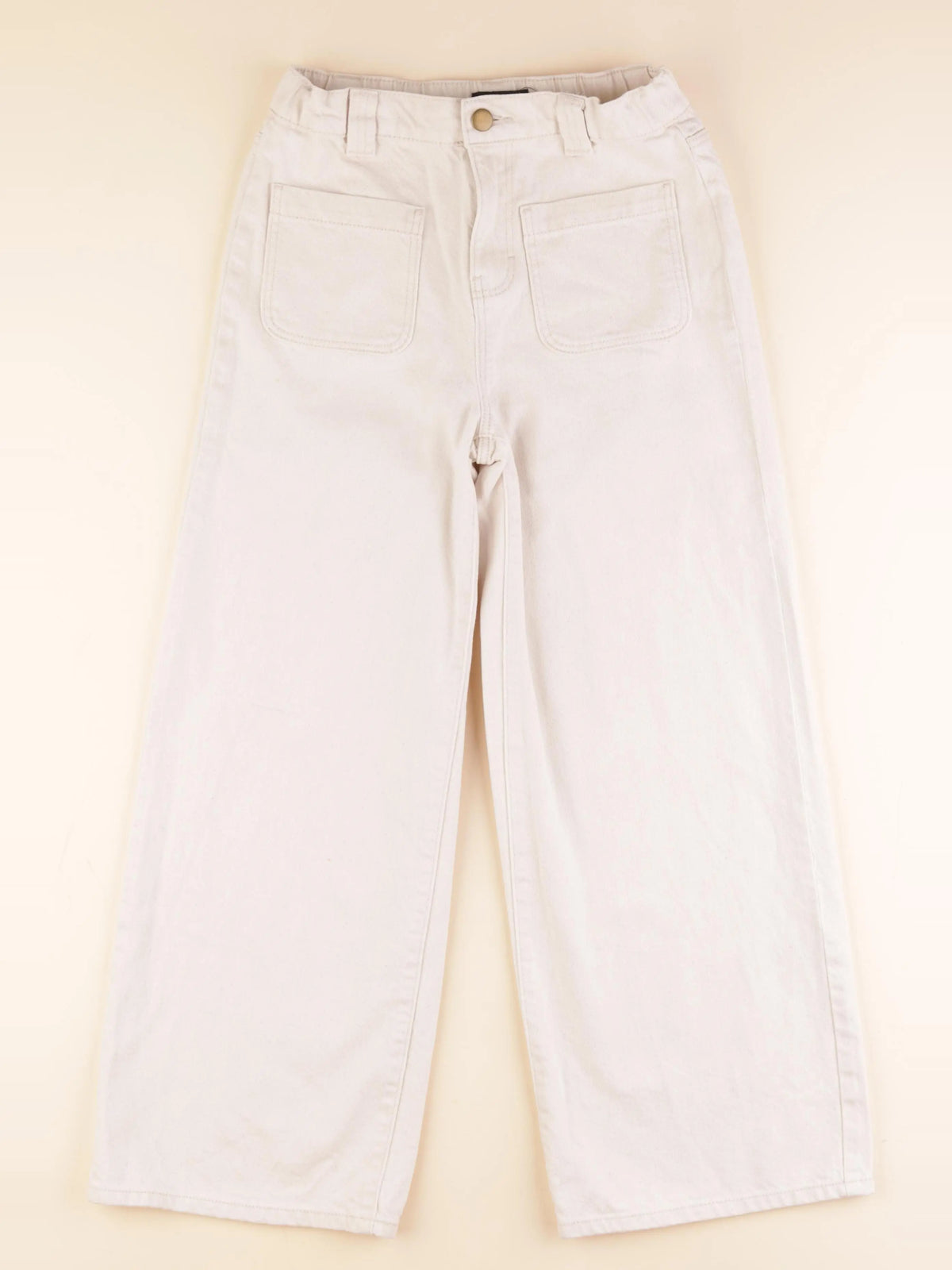 Monoprix - pantalon beige - 12 ans