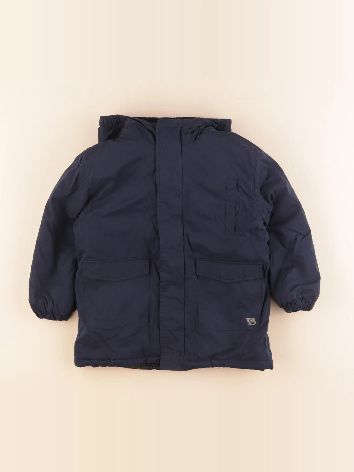 Vertbaudet - parka bleu - 5 ans