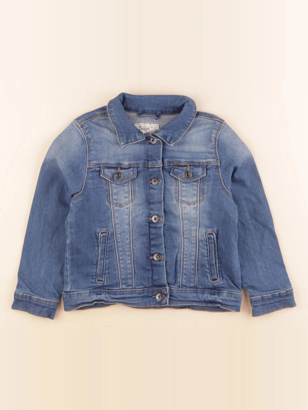 Vertbaudet - veste bleu - 6 ans