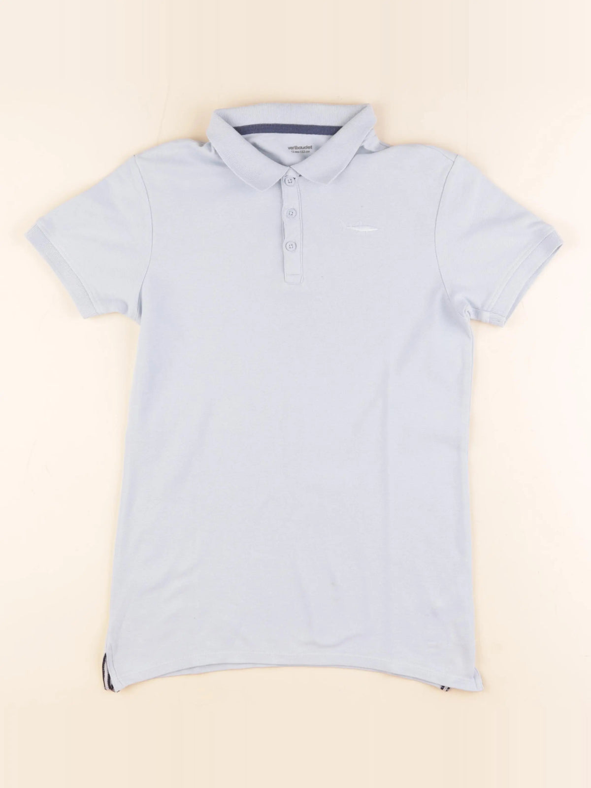 Vertbaudet - polo bleu - 12 ans