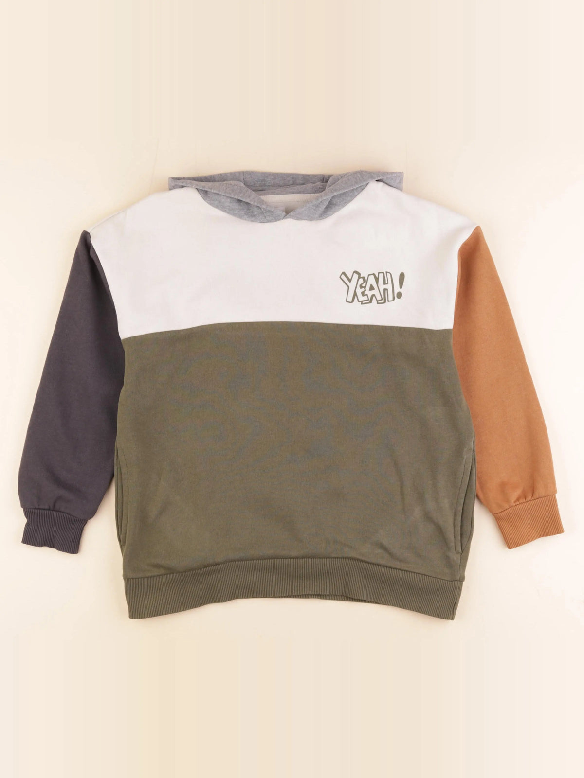 Vertbaudet - sweat multicolore - 12 ans