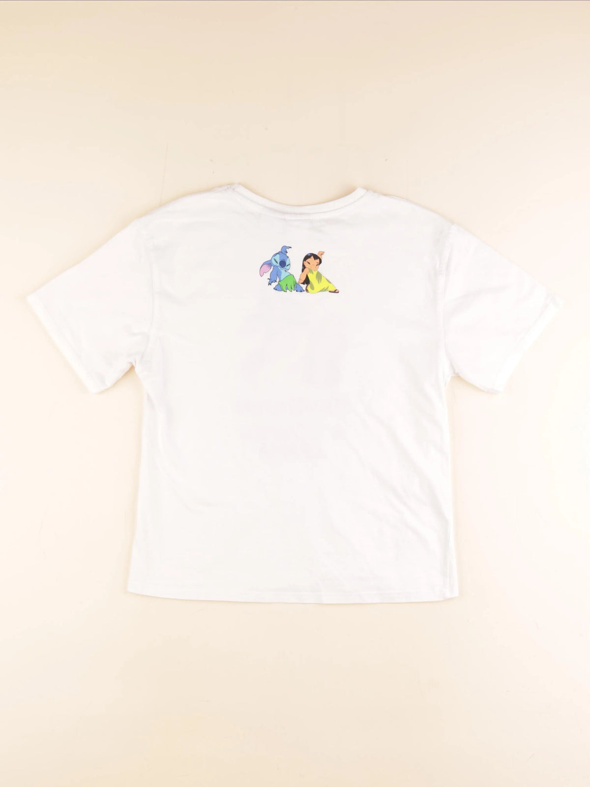 Zara - tee-shirt imprimé au dos blanc - 13/14 ans