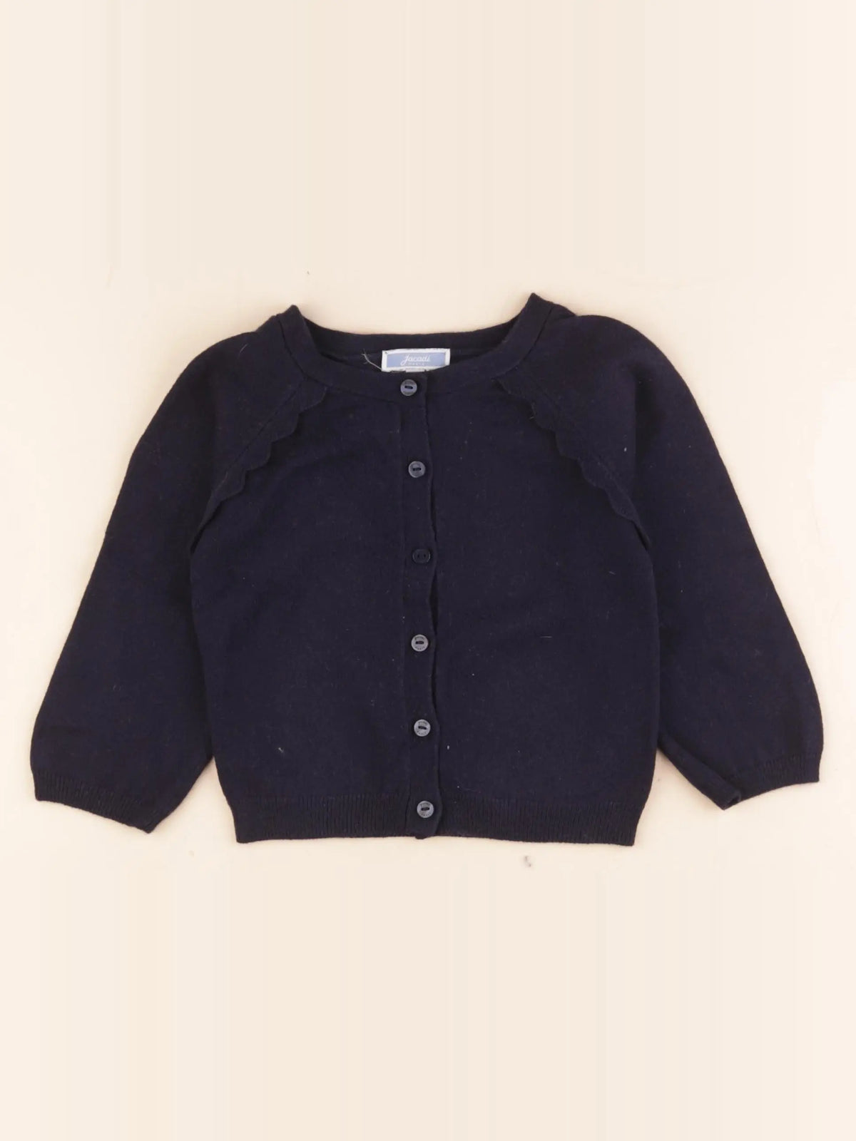 Jacadi - gilet bleu - 24 mois